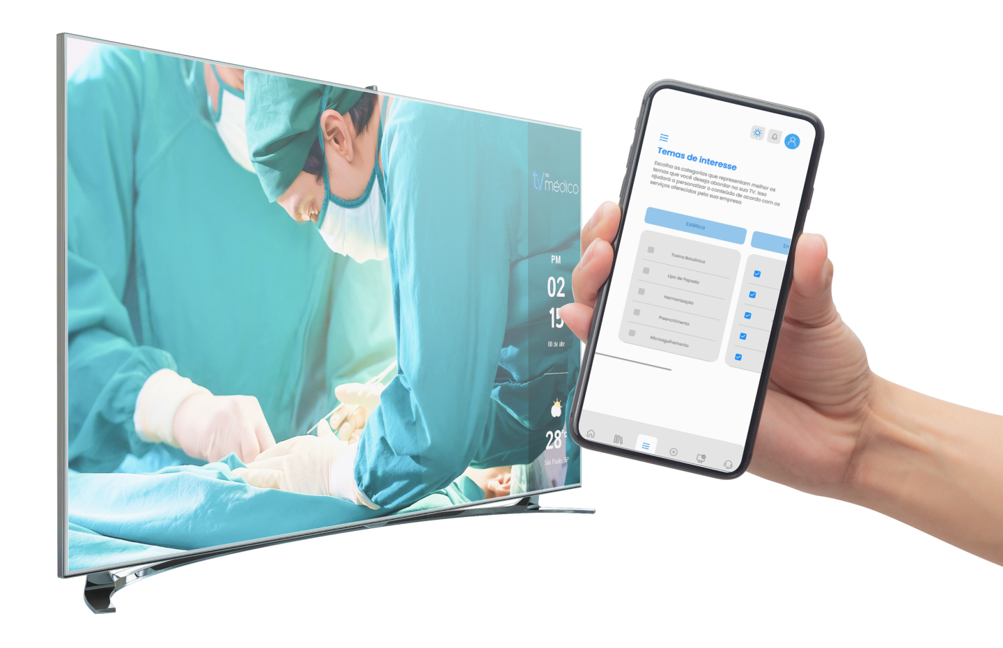 imagem-da-tv-do-medico